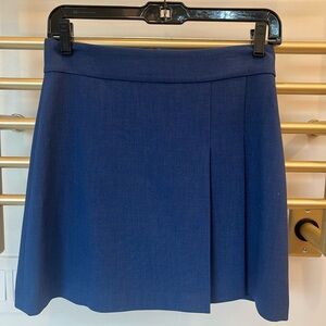 Alice & Olivia blue pleated skirt, size 2